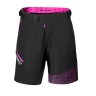 shorts F STORM LADY to waist w pad, black-pink XL