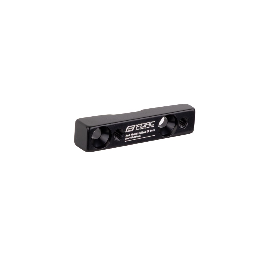 adaptér zadní FORCE FLAT 160mm,34mm černý