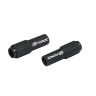 adjuster bolts for derailleur cables 2 pcs black