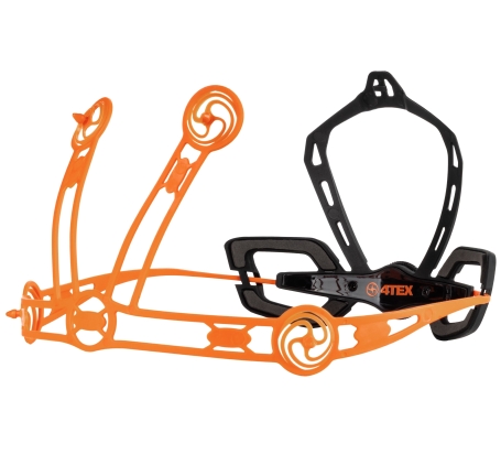 adjusting wheel for helmet FORCE ALVARO,black