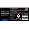 anti fog sprayer FORCE GLAZE for lens, 50 ml