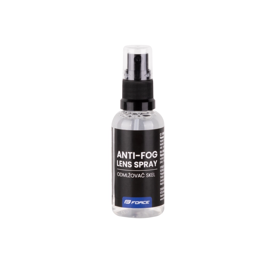 anti fog sprayer FORCE GLAZE for lens, 50 ml