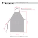 apron FORCE, blue UNI