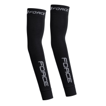 arm warmers FORCE 2 knitted, black 