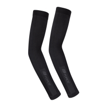 arm warmers FORCE BREEZE knitted, black