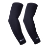 arm warmers FORCE RUSH, taped, black