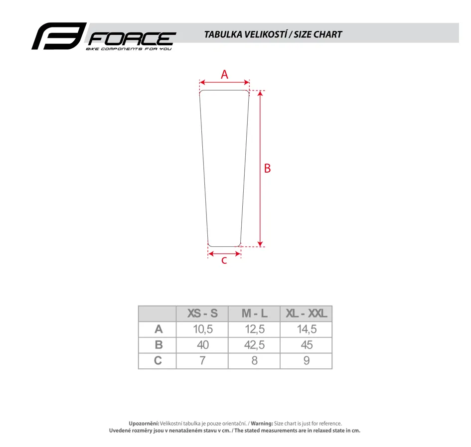 arm warmers FORCE RUSH, taped, black