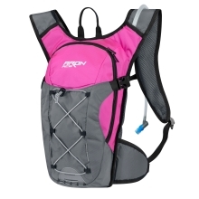 backpack FORCE ARON PRO PLUS 10L+2L res.,pink-grey