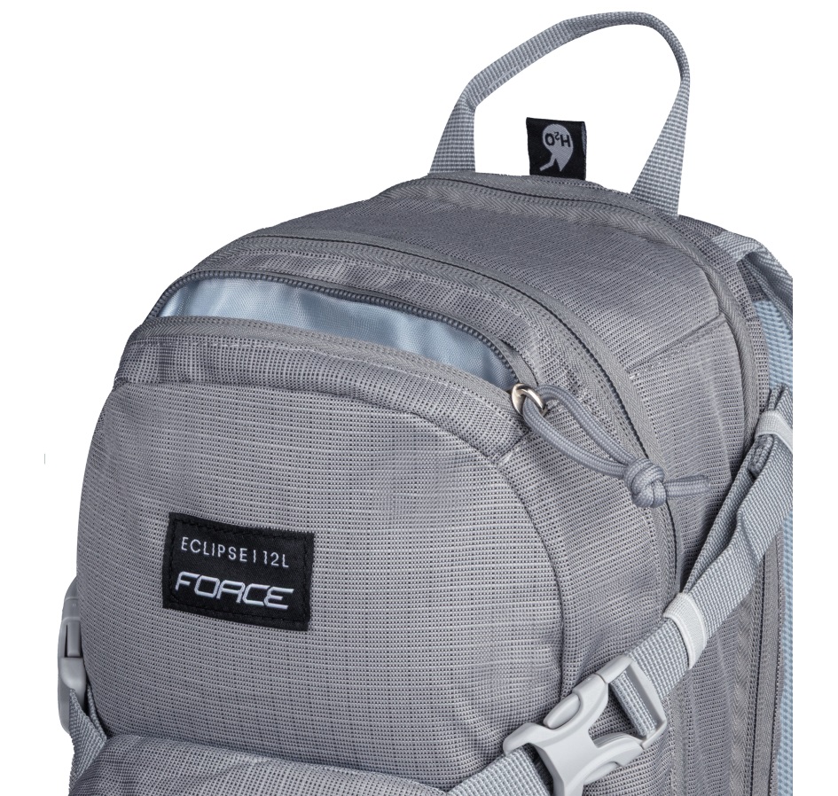 backpack FORCE ECLIPSE 12 l, grey