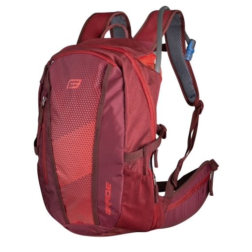 backpack FORCE GRADE PLUS 22 l + res., red