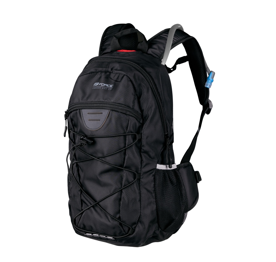 backpack FORCE JORDAN PLUS 20 l + res., black