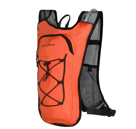 backpack FORCE PILOT 10 l+2L res.,red