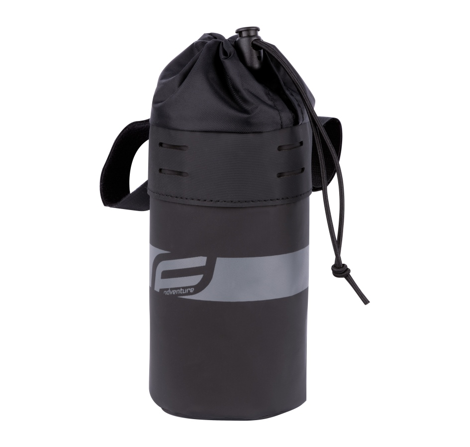 bag for handlebar, for bottle F ADVENTURE, black