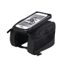 bag on frame FORCE DUAL,smartphone, black