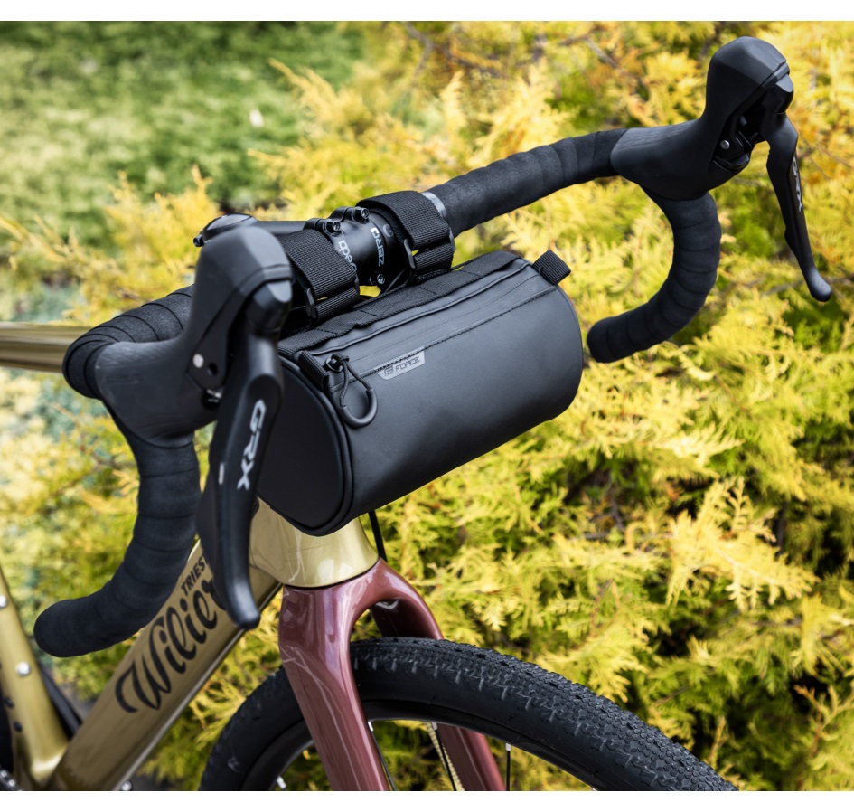 bag on handlebar F ADVENTURE burrito ROAD, black