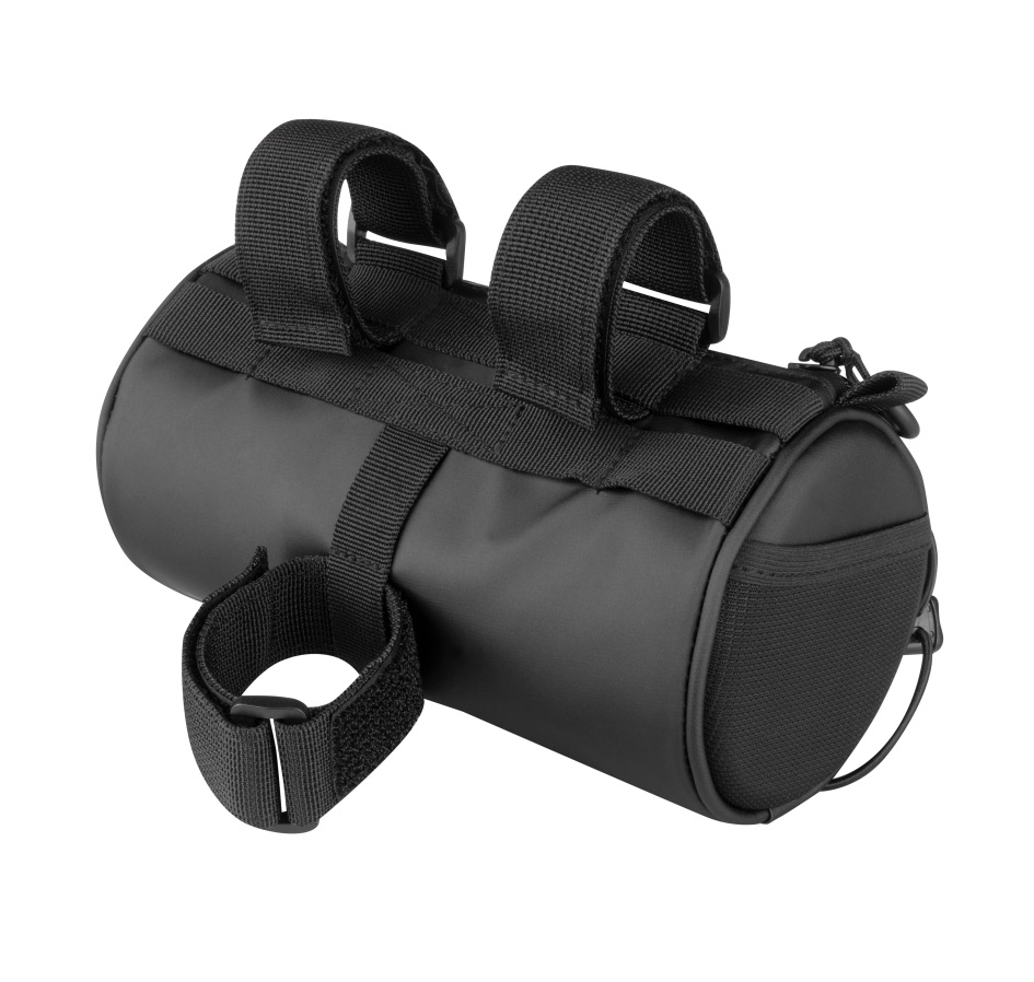 bag on handlebar FORCE ADVENTURE burrito, black