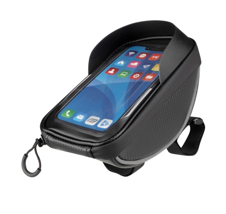 bag on handlebar FORCE SMART XL, black-grey