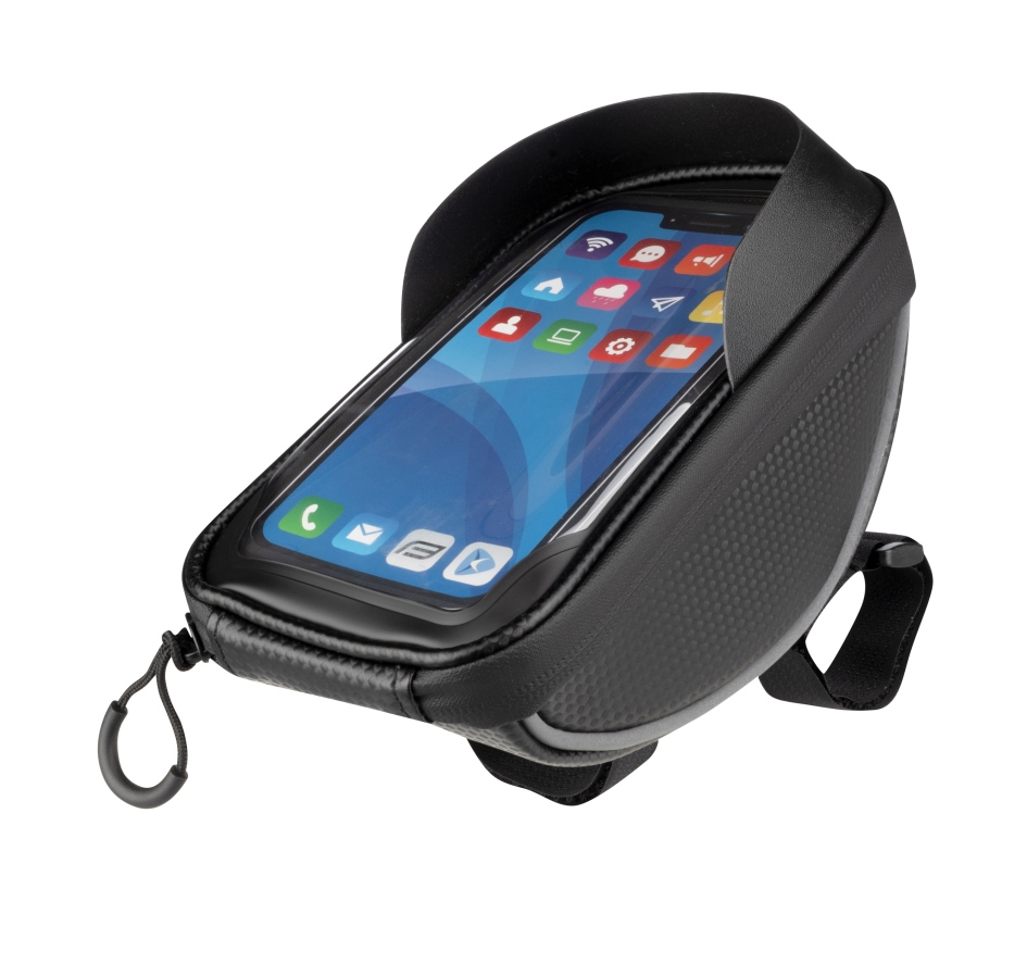 bag on handlebar FORCE SMART XL, black-grey