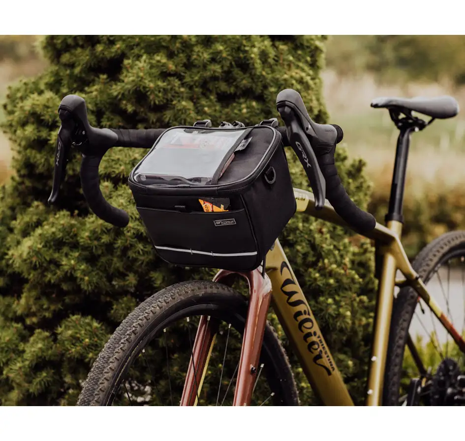 bag on handlers FORCE CUBE black