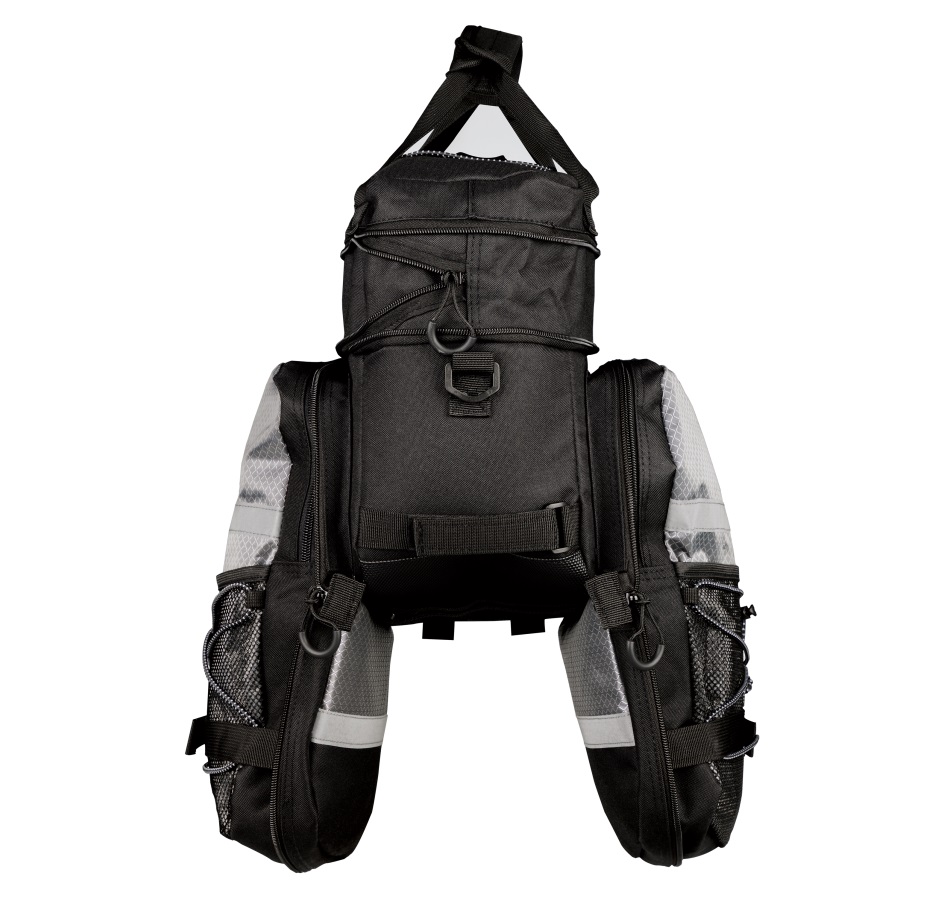 bag rear carrier FORCE LARGE, black 20 l