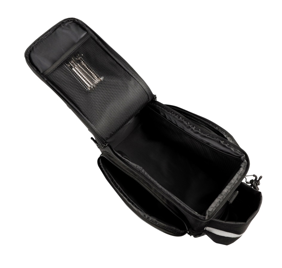 bag rear carrier FORCE SLIM, black 9 l