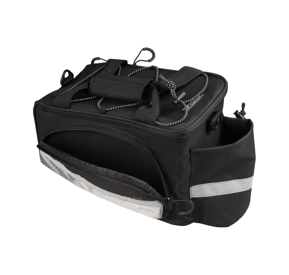 bag rear carrier FORCE SLIM, black 9 l