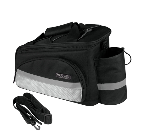 bag rear carrier FORCE SLIM, black 9 l