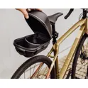 bag saddle FORCE CRUST with holder, black