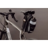 bag saddle FORCE FUSE+bottle net, black