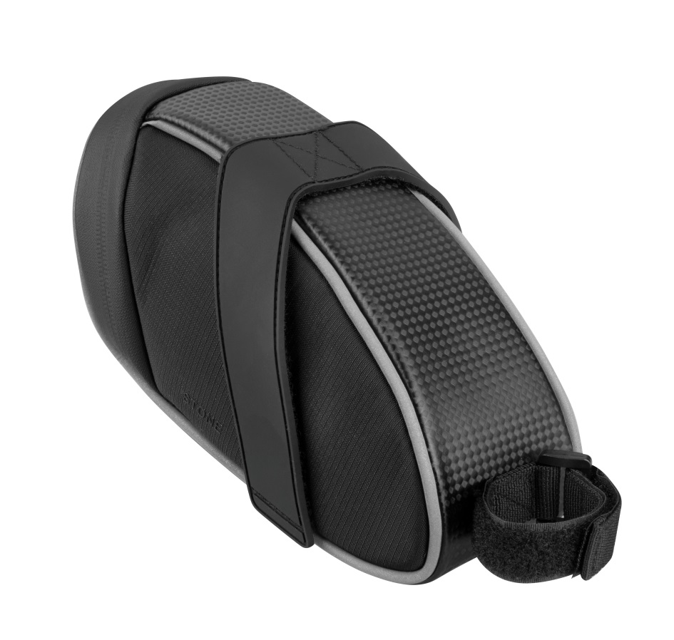 bag saddle FORCE STONE, black