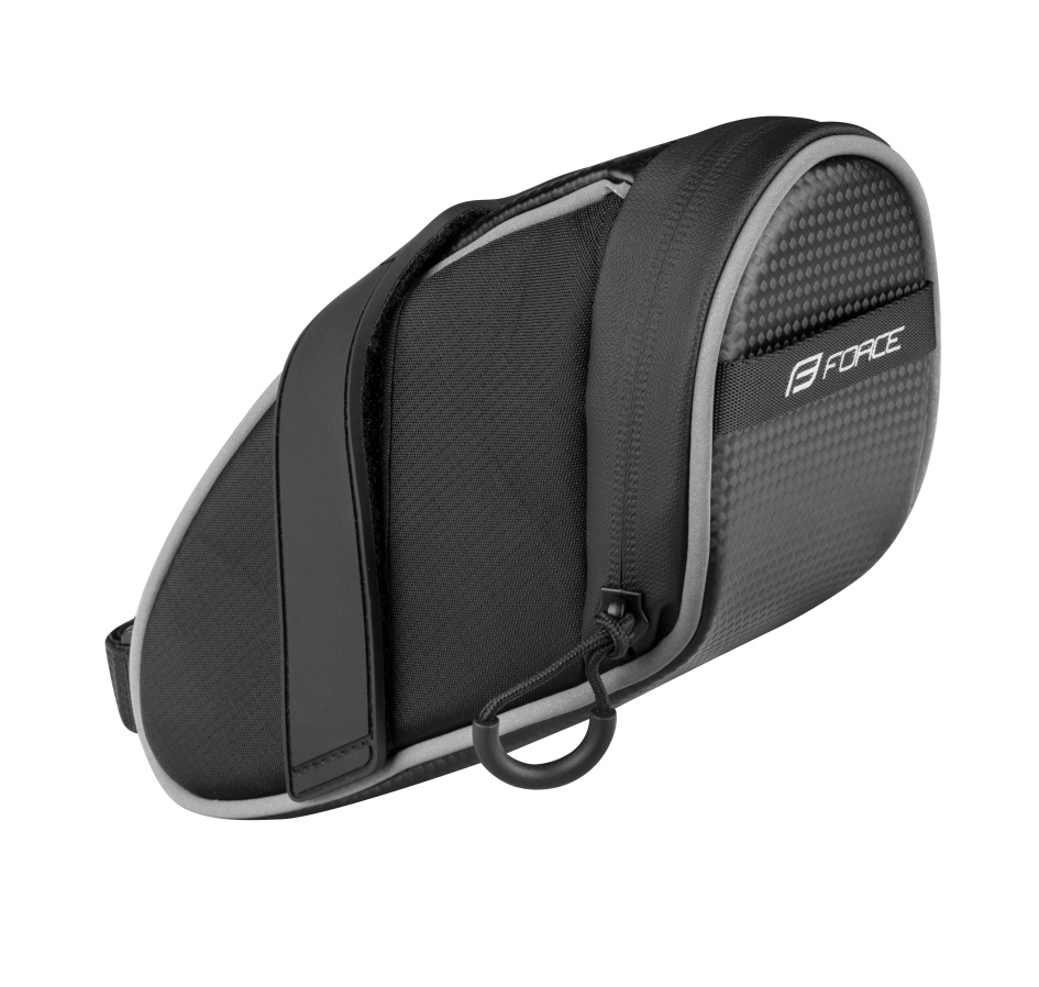 bag saddle FORCE STONE, black
