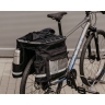 bag-triple on rear carrier FORCE TARGET,black 35 l