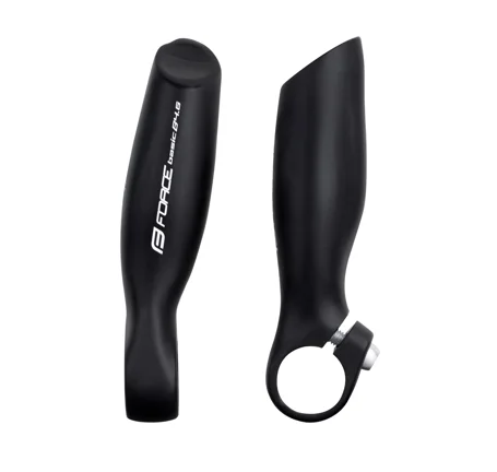 bar ends FORCE B4.6  11,5 cm Al, matt black
