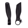 bar ends FORCE B4.6  11,5 cm Al, matt black