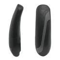 bar ends FORCE KRATON Al 11,3 cm, grey-black