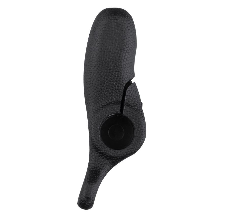 bar ends FORCE RAB Al 12 cm rubber, matt black