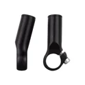 bar ends FORCE TOR 7 cm Al, black matt black
