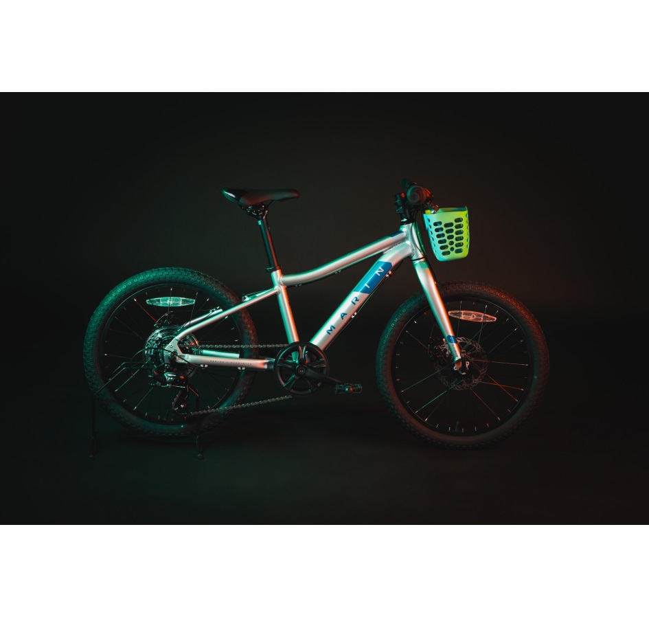 basket FORCE for handlebar baby, green