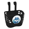 basket FORCE for handlebars, for kids, black