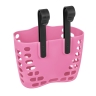 basket FORCE for handlebars, for kids, pink