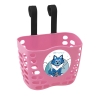 basket FORCE for handlebars, for kids, pink