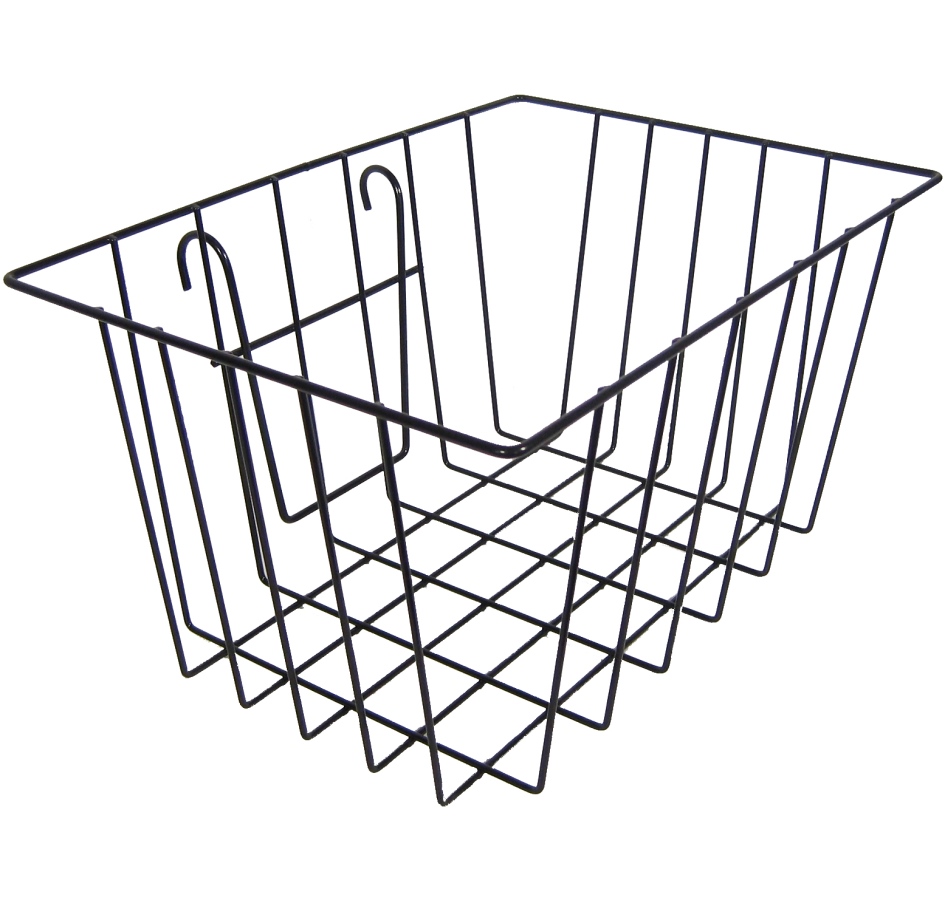 basket FORCE front on handlebars, black