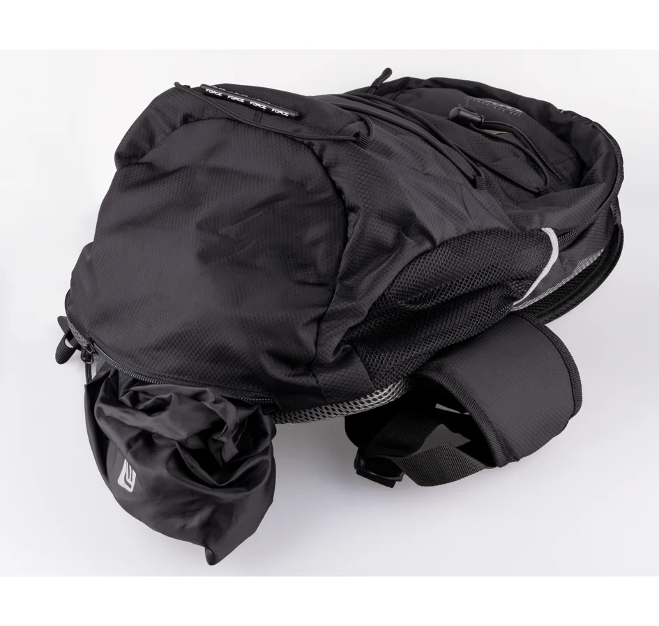 batoh FORCE JORDAN PLUS 20L+2L rez., černý