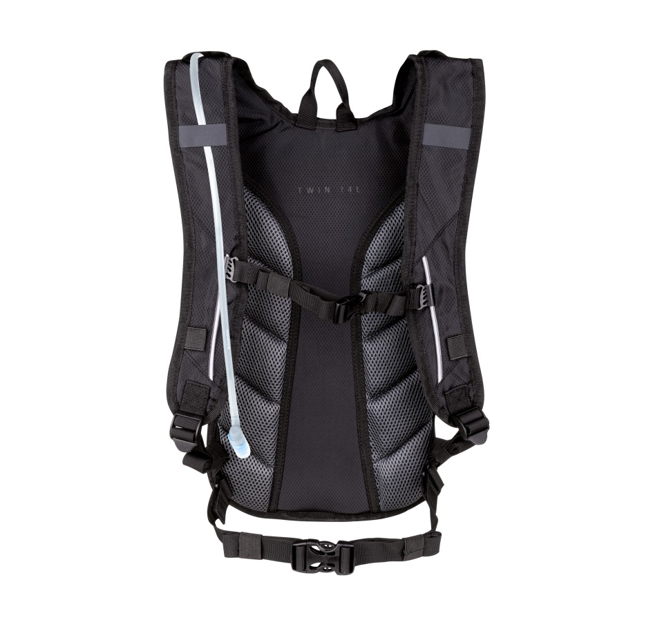 batoh FORCE TWIN PLUS 14 l+2L rez.,černý