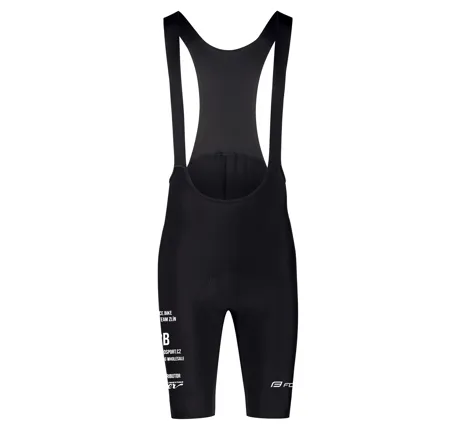 bibshorts F ACTION TEAM with pad, black