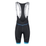 bibshorts F FAME with pad, black-blue