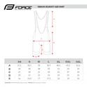 bibshorts F FAME with pad, black-blue