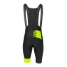 bibshorts F FASHION,with pad,black-fluo 