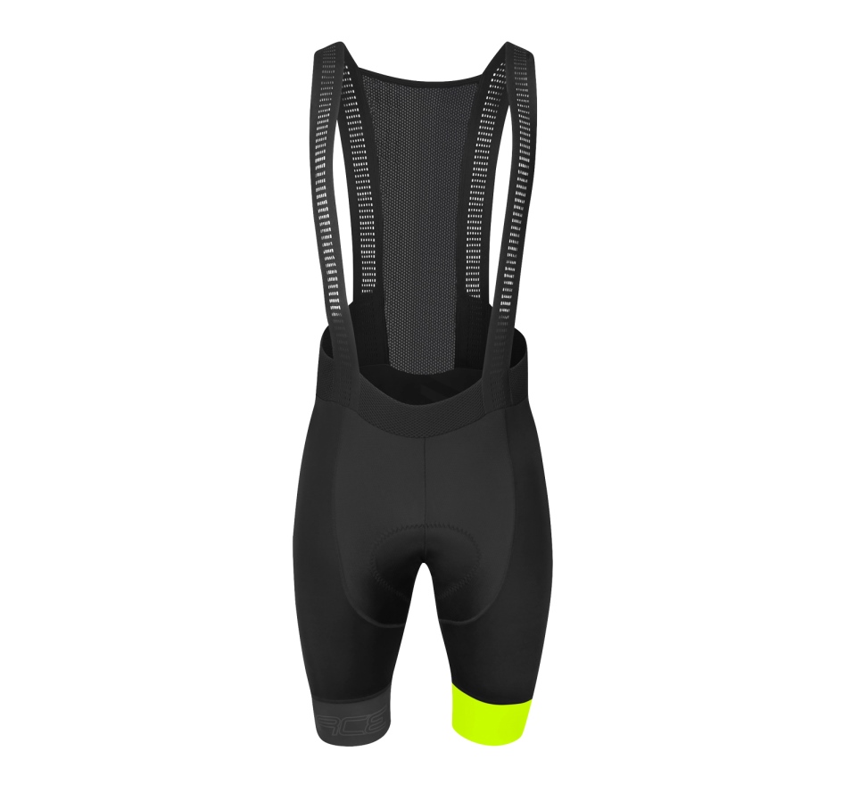 bibshorts F FASHION,with pad,black-fluo 