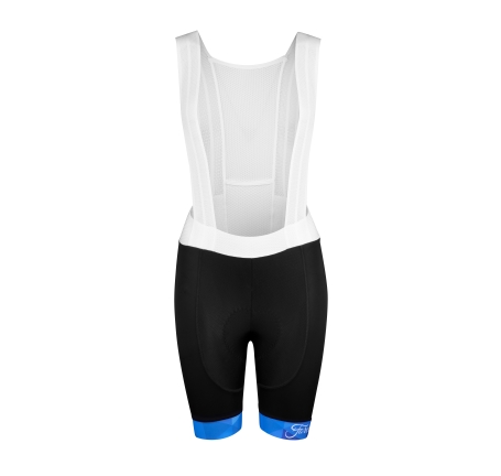 bibshorts F GEM LADY with pad, black-blue